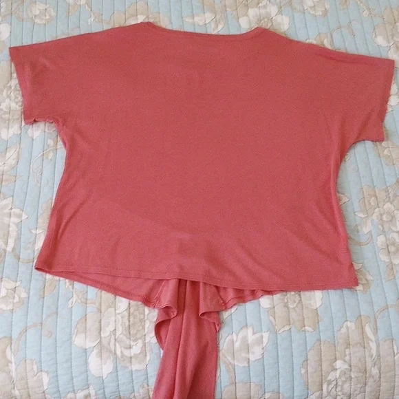 LOFT Boxy T-shirt Salmon Sz M - Picture 9 of 11